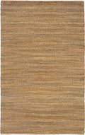 8' X 10' Brown Braided Jute Area Rug