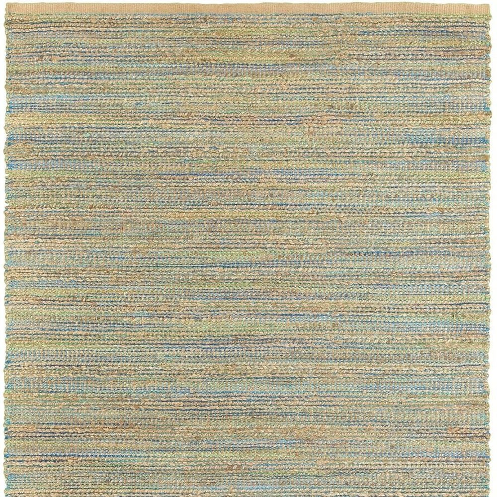 8' X 10' Multitoned Braided Jute Area Rug