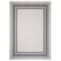 3' X 5' Gray Indoor Outdoor Area Rug