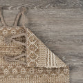 3' X 4' Natural Jute Hand Woven Area Rug