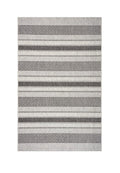 2' X 3' Gray And Black Indoor Outdoor Area Rug