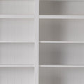 71" White Solid Wood Frame Dining Hutch With Multiple Shelves And Three Drawers