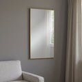 47" Gold Metal Accent Mirror