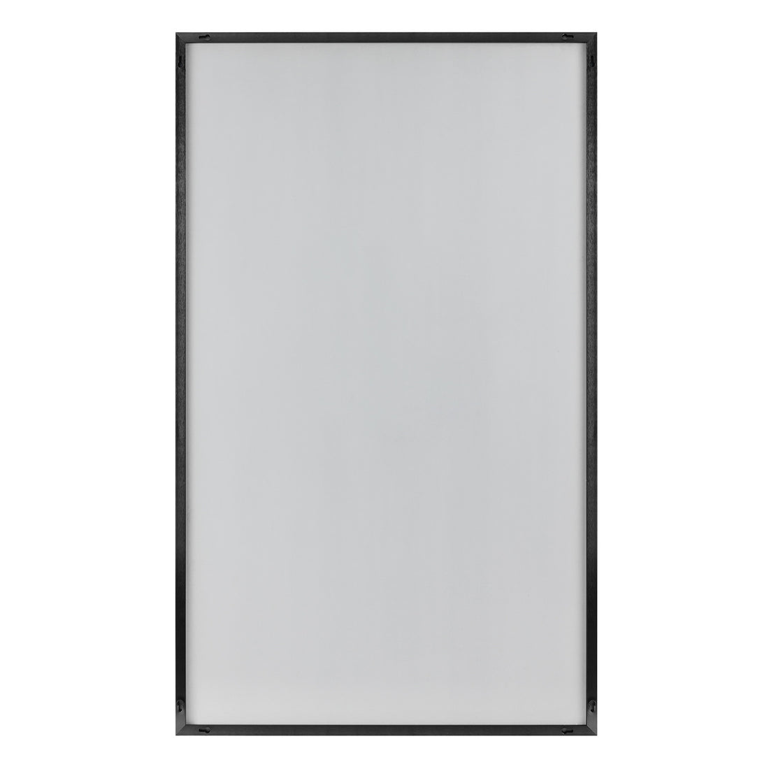 Jumbo Minimal Black Bathroom Vanity Mirror