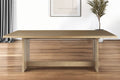 Light Natural Modern Rustic Wooden Dining Table