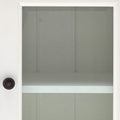 Classic White Two Level Storage Cabinet