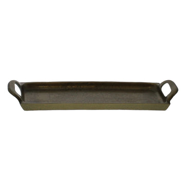 Petite Bronze Narrow Rectangular Tray