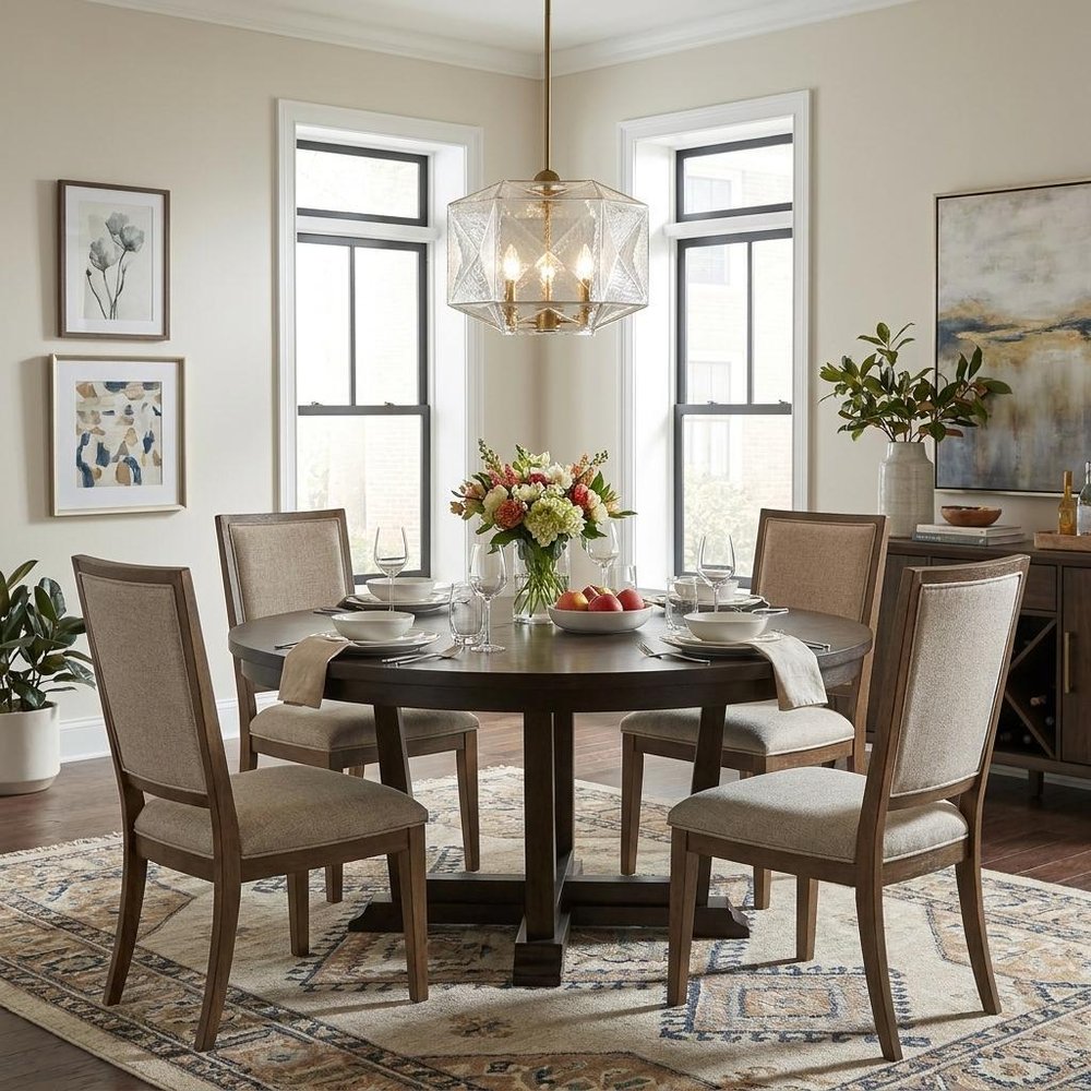 Loft 3-Light Brass Pendant