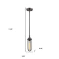 Modern Bronze Mini Pendant Hanging Light