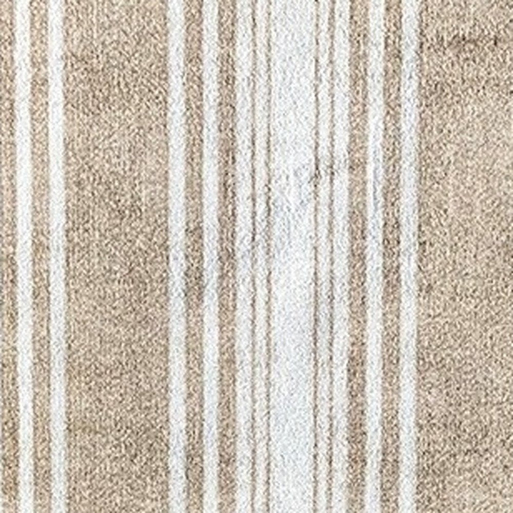 2' X 6' Sandy Shores Regatta Stripe Washable Runner Rug