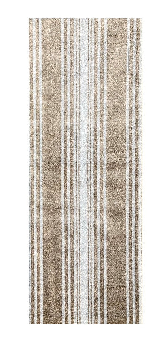 2' X 6' Sandy Shores Regatta Stripe Washable Runner Rug