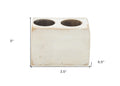 2" Wide Pillar Centerpiece Votive Candle Holder