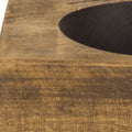 4" Wide Pillar Tabletop Pillar Candle Holder