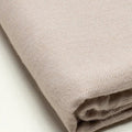 50" X 60" Light Brown Woven Herringbone Plush Throw Blanket with Tassels