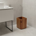 Designer Genuine Teak Waste Basket