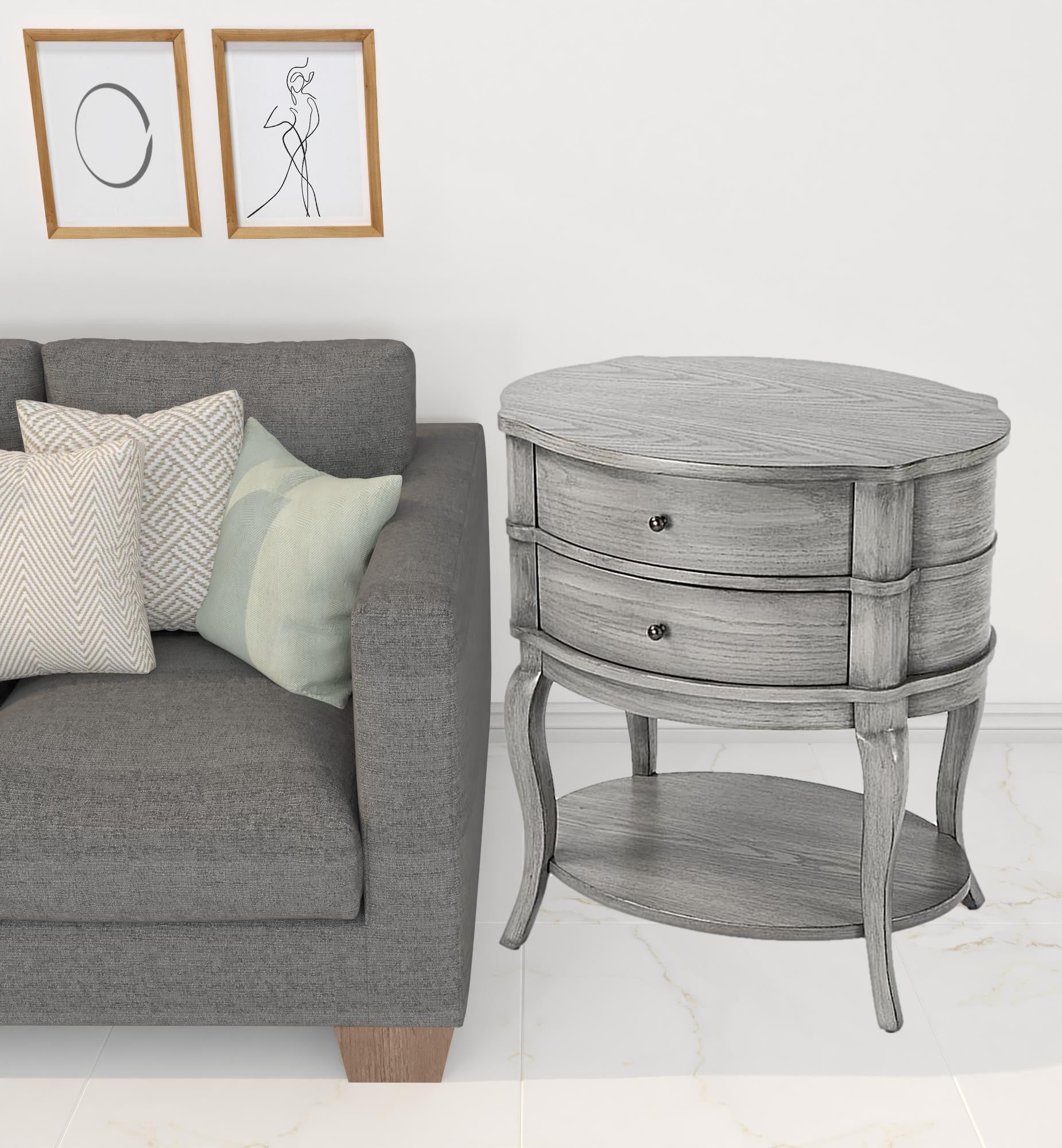 Curated End Table - High-End Design