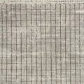 4' X 6' Ivory And Grey Abstract Power Loom Distressed Non Skid Area Rug