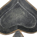 6" Black Ace Of Spades Cast Iron Handmade Vanity Tray