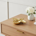 8" Gold Bumble Bee Cast Iron Vanity Tray