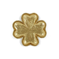 7" Gold Shamrock Metal Handmade Vanity Tray