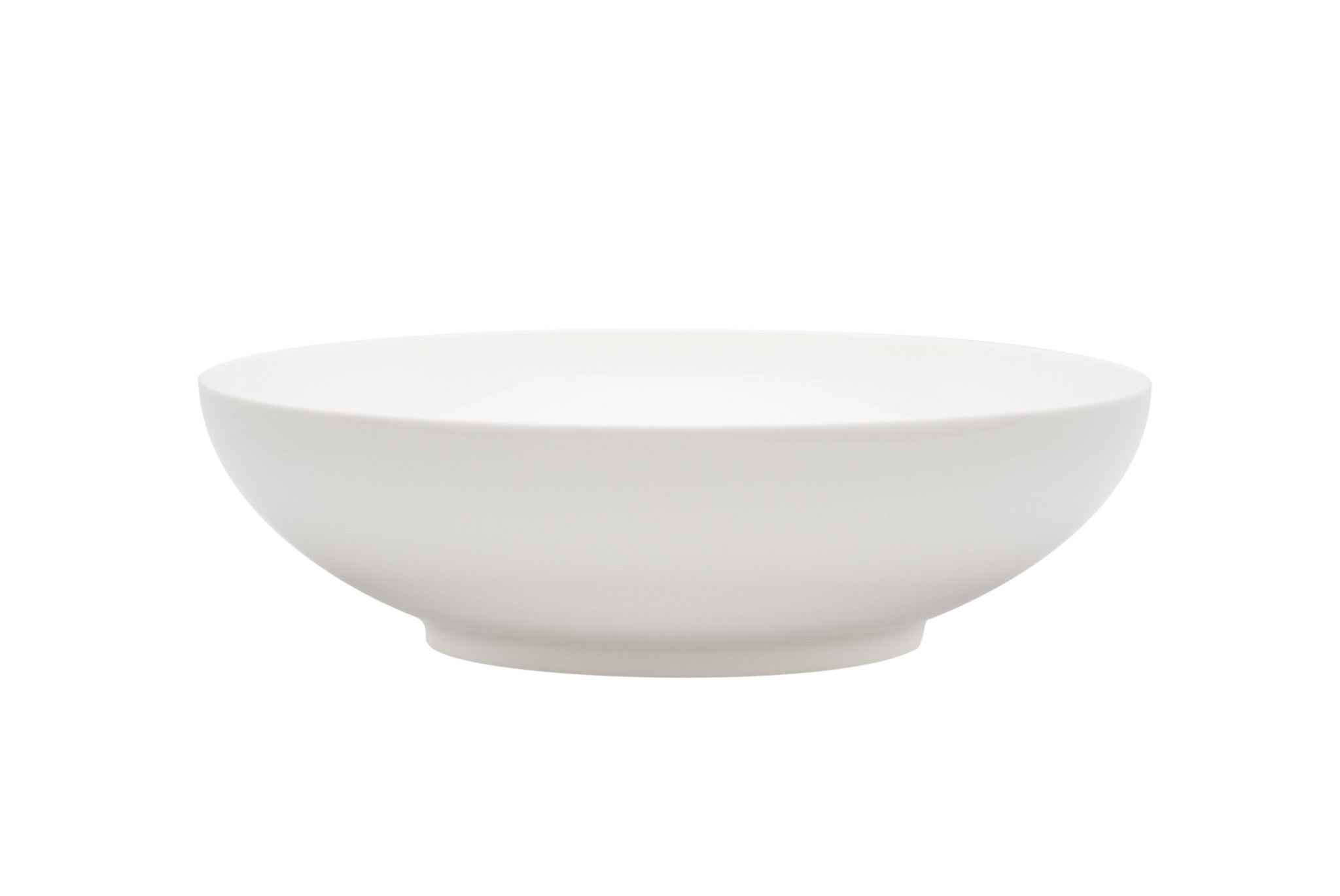 White Six Piece Porcelain Service For Six Bowl Set