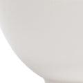 White Porcelain Large Round Serve Bowl