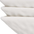 White Six Piece Pebbled Porcelain Service For Six Bowl Set