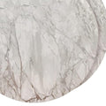 15" X 15" Silver And Gray Abstract Round Placemats