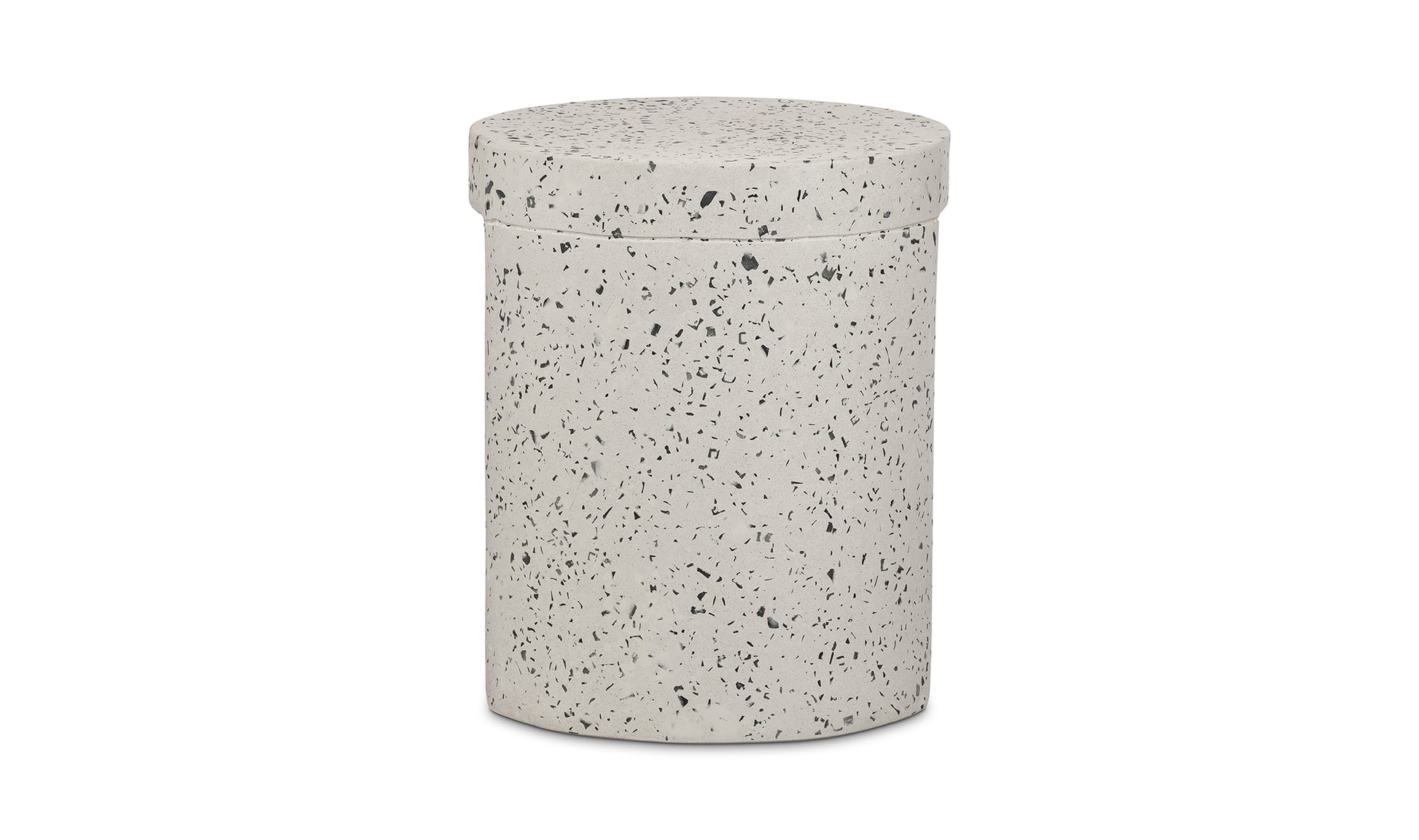 Stylish Lyon Outdoor Stool in Light Grey - Durable & Modern Seat