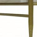28" White Solid Wood Two Drawer Nightstand