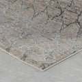 8' X 10' Beige Moroccan Stain Resistant Area Rug