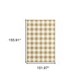 9' X 13' Red And Ivory Geometric Indoor Outdoor Area Rug