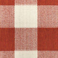 9' X 13' Red And Ivory Geometric Indoor Outdoor Area Rug