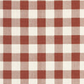 9' X 13' Red And Ivory Geometric Indoor Outdoor Area Rug