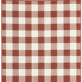 9' X 13' Red And Ivory Geometric Indoor Outdoor Area Rug