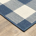9' X 13' Red And Ivory Geometric Indoor Outdoor Area Rug