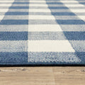 9' X 13' Red And Ivory Geometric Indoor Outdoor Area Rug