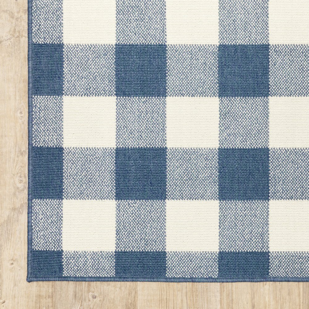 9' X 13' Red And Ivory Geometric Indoor Outdoor Area Rug