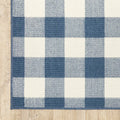 9' X 13' Red And Ivory Geometric Indoor Outdoor Area Rug