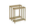 Oak Wood End Tables - High-End Design 