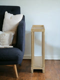 Oak Wood End Tables - High-End Design 