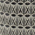 8" Gray Geometric Bud Terracotta Table Vase