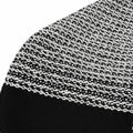 50" X 60" Gray Woven Cotton Checkered Throw Blanket with Fringe