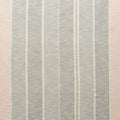 50" X 60" Gray Woven Cotton Striped Throw Blanket with Tassels