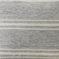 24" X 24" Gray Zippered Geometric Indoor Outdoor Throw Pillow