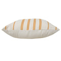 20" X 20" Yellow Zippered Geometric Indoor Outdoor Throw Pillow