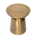 Gold Iron End Table - 19