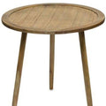 Brown Round End Tables - Set of 3