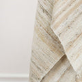 Beige Woven 100% Poly Pet Throw Blanket