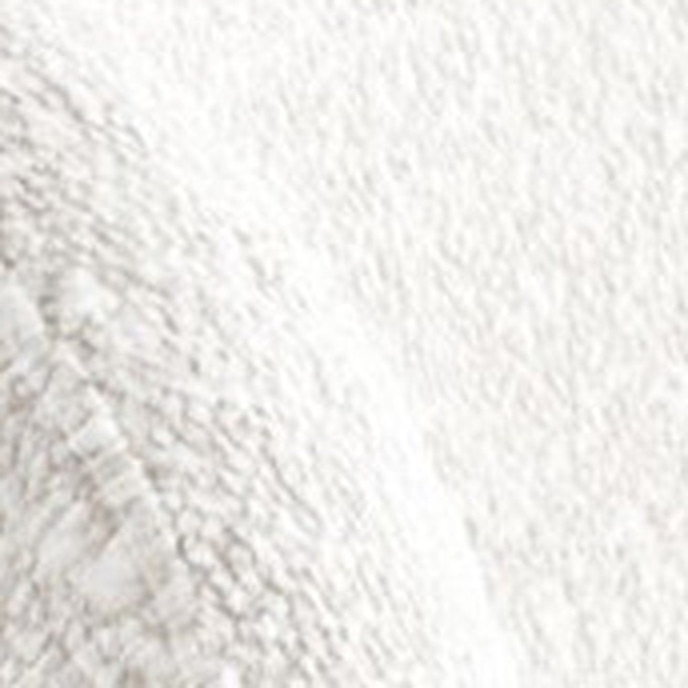 31" White Boucle Wingback Chair